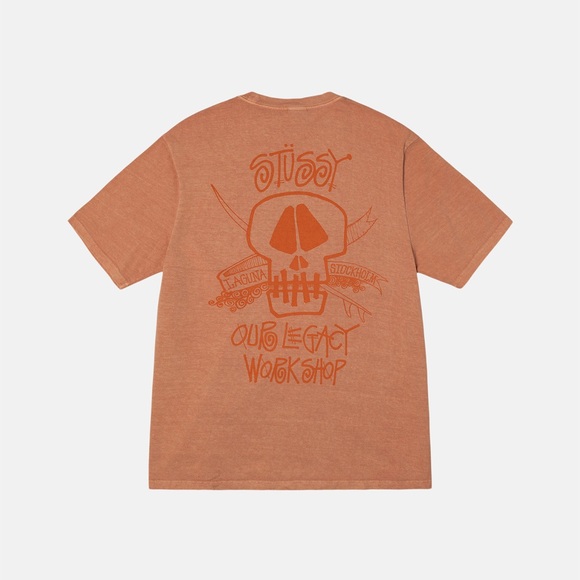 Stussy | Shirts | Stussy X Our Legacy Work Shop Surf Skull Pigment